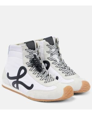 Loewe Ballet Runner 2.0 High-Top Sneakers - White