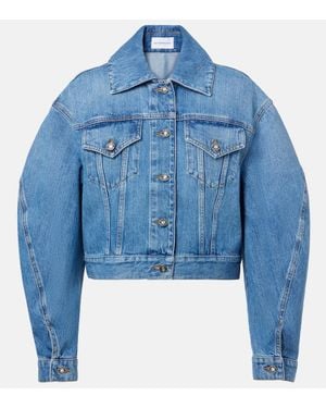 Givenchy Cocoon Denim Jacket - Blue