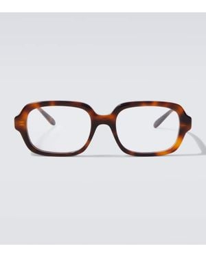Loewe Eckige Brille Slim - Braun