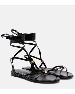 Proenza Schouler Sandalen Coil Aus Leder - Schwarz