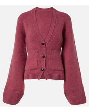 KHAITE Cardigan Scarlet Aus Kaschmir - Rot