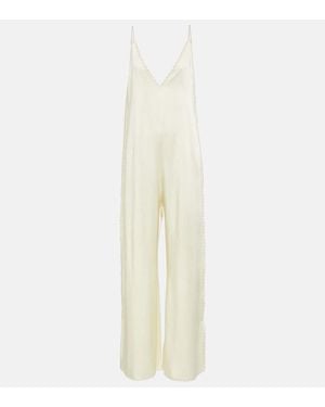 オールインワン・サロペット Jil Sander Ivory Satin Jumpsuit BASERANGE ベースレンジ サロペット NODE JUMPSUIT JUNO WS SU24