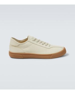 The Row Canvas Sneakers - White