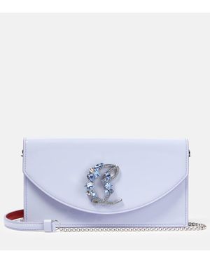 Christian Louboutin Clutch Loubi54 - Blu