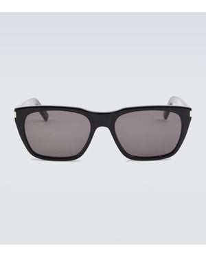 Saint Laurent Occhiali Da Sole Rettangolari Betty - Marrone