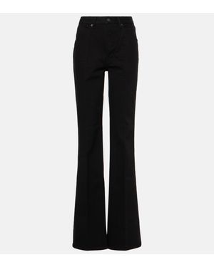 Tom Ford High-rise Flared Jeans - Black