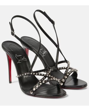 Christian Louboutin Tatooshka Heeled Sandals - Black
