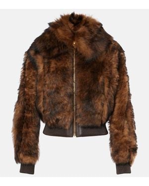 Zimmermann Bomber Illustration - Marrone
