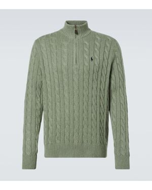 Polo Ralph Lauren Pullover Aus Baumwolle - Grün