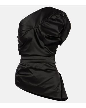 Vivienne Westwood Andalouse Draped Asymmetric Top - Black