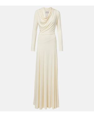 TOVE Maxikleid Vevina Aus Jersey - Weiß