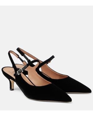 Malone Souliers Pumps Slingback Karla 45 - Nero