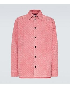 Bottega Veneta Camicia Intrecciato - Rosa