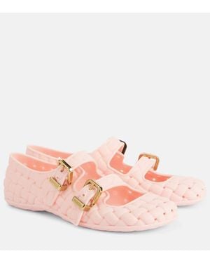 Bottega Veneta Ballerine Amy - Rosa
