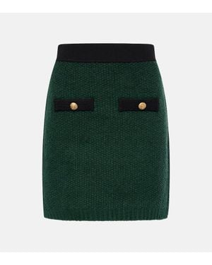Veronica Beard Minigonna Rivka - Verde