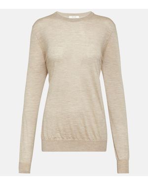 The Row Pullover Exeter Aus Kaschmir - Natur