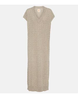 Jardin Des Orangers Pulloverkleid Aus Kaschmir - Natur