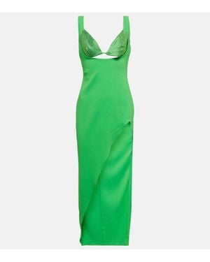 GIUSEPPE DI MORABITO Midikleid Aus Jersey - Grün