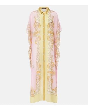 Versace Cafetan Underwater Barocco - Métallisé