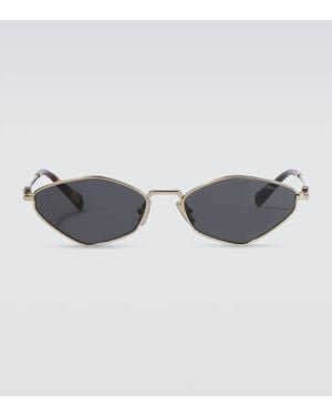 Miu Miu Gafas De Sol Con Logo - Gris