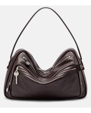Acne Studios Borsa A Spalla Camero Medium - Nero