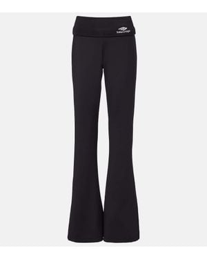 Balenciaga 3B Sports Icon Technical Leggings - Blue