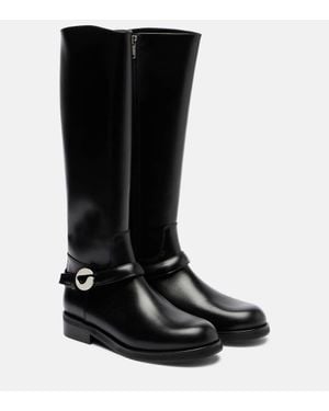 Coperni Stiefel Cavalier Aus Leder - Schwarz