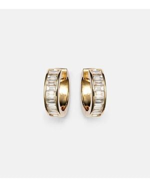 Anita Ko Hannah 18Kt Earrings With Diamonds - White