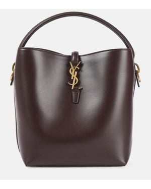 Saint Laurent Borsa A Spalla - Marrone