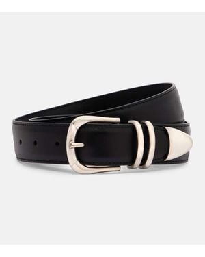 The Row Guertel Aus Leder - Schwarz
