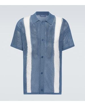 Frescobol Carioca Camicia Bowling Castillo - Blu