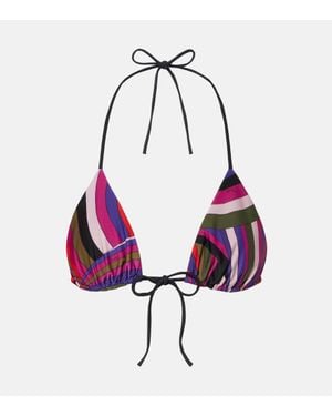 PUCCI Bikini-Oberteil Iride - Lila