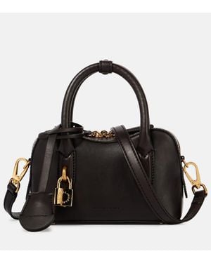 Stella McCartney Schultertasche Ryder Mini Aus Lederimitat - Schwarz
