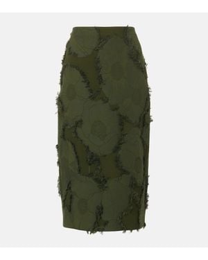 Gucci Gonna A Tubino - Verde