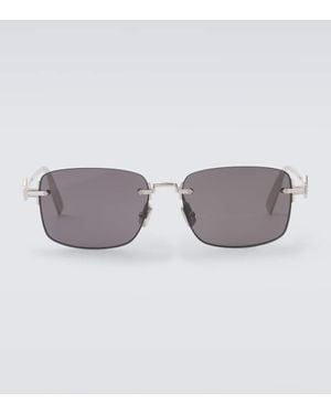 Dior Eckige Sonnenbrille Cd Diamond - Grau