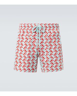Vilebrequin Moorise Printed Swim Trunks - Red