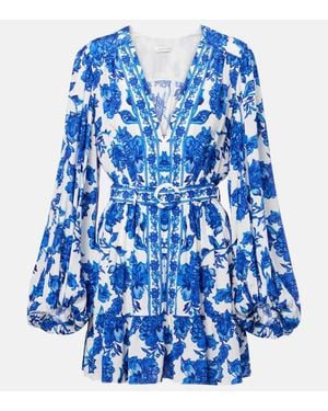 Alexandra Miro Minikleid Poppy - Blau
