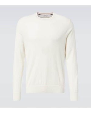 arch4 Mr Carlos Cashmere Sweater - White