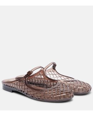 Tory Burch Mules Mellow Mary Jane - Marrón