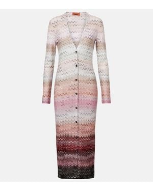 Missoni Lame Cardigan - Pink