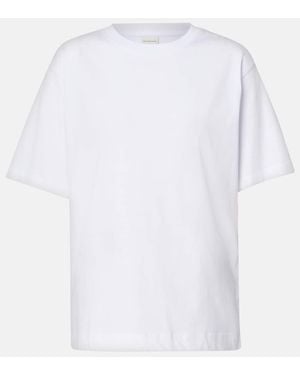 Dries Van Noten Cotton Jersey T-Shirt - White