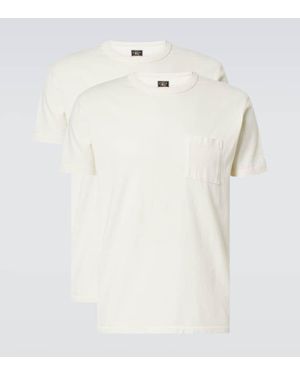 RRL Set Of 2 Cotton Jersey T-Shirts - White