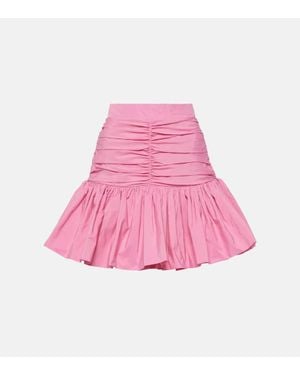 Patou Mini-Jupe A Taille Haute - Rose