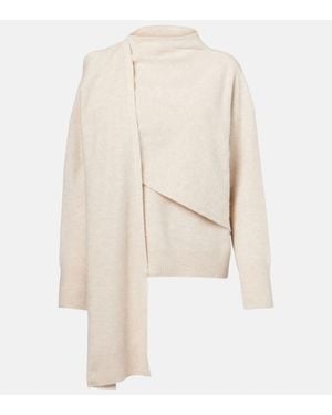 Vince Draped Sweater - Natural
