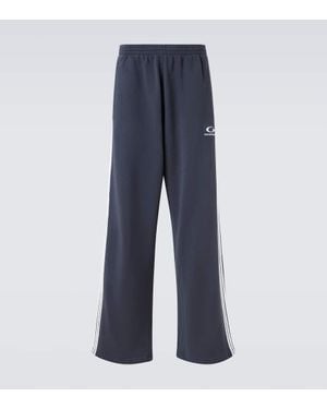 Balenciaga Jogginghose Aus Baumwolle - Blau