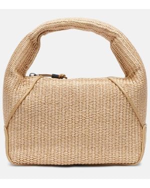 Brunello Cucinelli Tote Bag Essence Monili Small - Natur