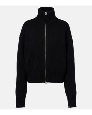 Extreme Cashmere Jersey N° 438 Xtra Fab De Cachemir Con Cremallera - Negro