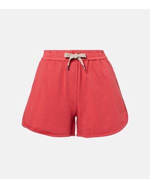 Brunello Cucinelli Shorts - Rosso