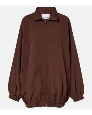 Frankie Shop Baxter Oversized Blouson - Brown