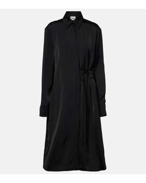 Jil Sander Jersey Polo Dress - Black